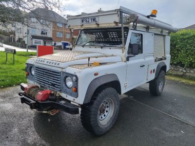 Land Rover Defender Hard Top TDCi [2.2] Four Wheel Drive Diesel White at McMullin Motors Plymouth