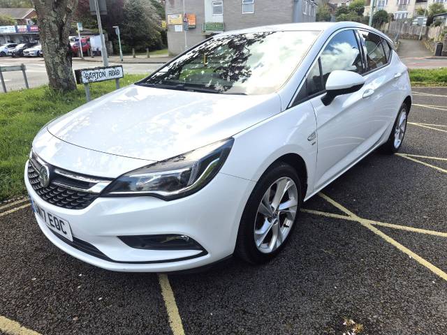 Vauxhall Astra 1.0T 12V ecoFLEX SRi 5dr Hatchback Petrol White