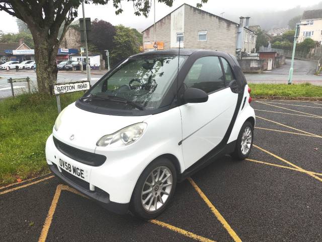 Smart Fortwo Coupe 1.0 Passion 2dr Auto [84] Coupe Petrol White