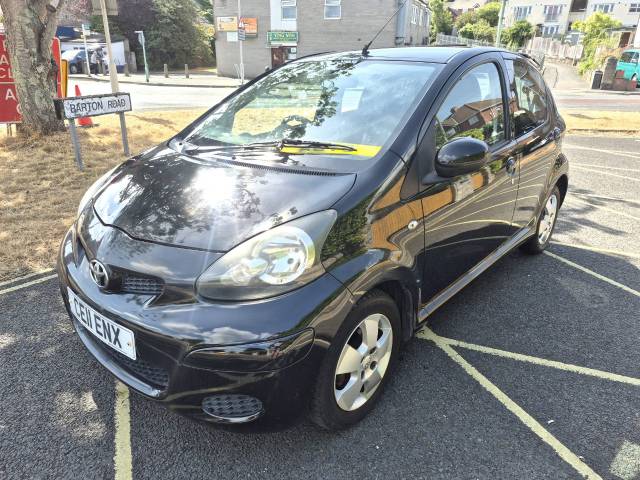 Toyota Aygo 1.0 VVT-i Black 5dr [AC] MMT [2010] Hatchback Petrol Black
