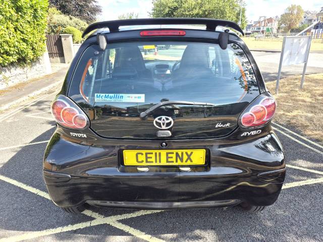 2011 Toyota Aygo 1.0 VVT-i Black 5dr [AC] MMT [2010]