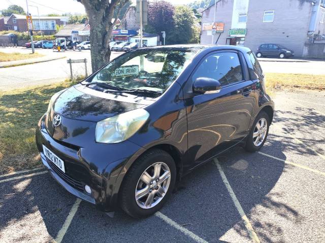 Toyota iQ 1.0 VVT-i 2 3dr Hatchback Petrol Black